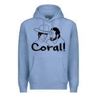 Colony Blue the walking dead  coral Premium Hoodie - linhVisuals
