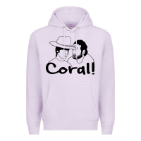 Lilac the walking dead  coral Premium Hoodie - linhVisuals