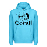Ocean Blue the walking dead  coral Premium Hoodie - linhVisuals