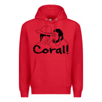 Red the walking dead  coral Premium Hoodie - linhVisuals