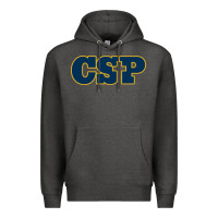 Charcoal Heather CSP, concordia university st paul, apparel Premium Hoodie - linhVisuals