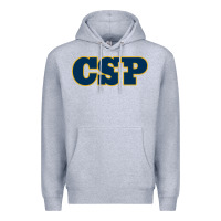 Heather Grey CSP, concordia university st paul, apparel Premium Hoodie - linhVisuals