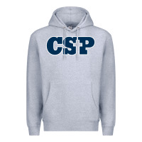 Heather Grey CSP, concordia university st paul, apparel Premium Hoodie - linhVisuals