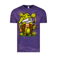 Cloud Purple softball gnome Vintage Tee - SublimationCraftShop