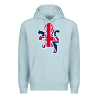 Blue Mist great britain national Premium Hoodie - linhVisuals