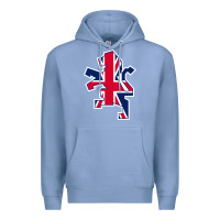 Colony Blue great britain national Premium Hoodie - linhVisuals