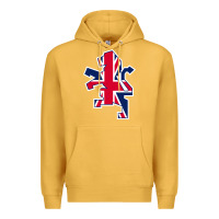 Mustard great britain national Premium Hoodie - linhVisuals