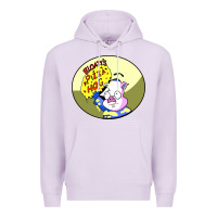 Lilac bloaty pizza hog Premium Hoodie - linhVisuals