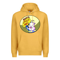 Mustard bloaty pizza hog Premium Hoodie - linhVisuals