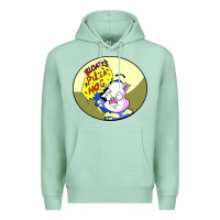 Seafoam bloaty pizza hog Premium Hoodie - linhVisuals