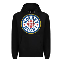 Black hockey night in canada 1 Premium Hoodie - linhVisuals