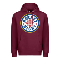 Burgundy hockey night in canada 1 Premium Hoodie - linhVisuals