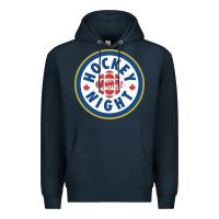 Navy hockey night in canada 1 Premium Hoodie - linhVisuals