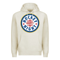 Oatmeal Heather hockey night in canada 1 Premium Hoodie - linhVisuals