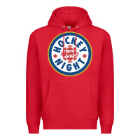 Red hockey night in canada 1 Premium Hoodie - linhVisuals