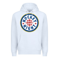 White hockey night in canada 1 Premium Hoodie - linhVisuals