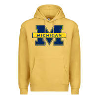 Antique Gold michigan Premium Hoodie - linhVisuals