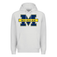 Dove Grey michigan Premium Hoodie - linhVisuals