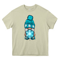 Mossy winter gnome with snowflake Heavy Core Tee - BundleAndBundleShop