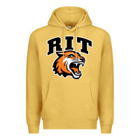 Antique Gold tiger Premium Hoodie - linhVisuals
