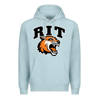 Blue Mist tiger Premium Hoodie - linhVisuals