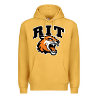 Mustard tiger Premium Hoodie - linhVisuals