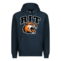 Navy tiger Premium Hoodie - linhVisuals