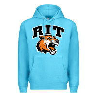 Ocean Blue tiger Premium Hoodie - linhVisuals