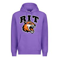 Purple tiger Premium Hoodie - linhVisuals