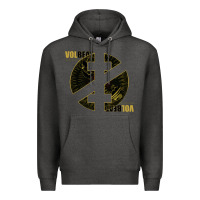 Charcoal Heather volbeat album art Premium Hoodie - linhVisuals