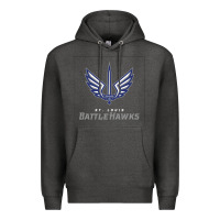 Charcoal Heather suitable-st-battlehawks-worn Premium Hoodie - linhVisuals