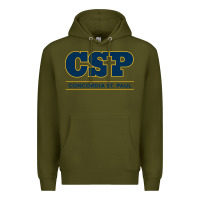 Army Green CSP, concordia university st paul, apparel Premium Hoodie - linhVisuals