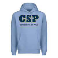 Colony Blue CSP, concordia university st paul, apparel Premium Hoodie - linhVisuals