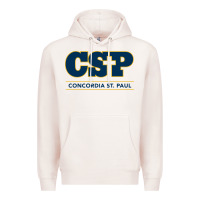 Pale Pink CSP, concordia university st paul, apparel Premium Hoodie - linhVisuals