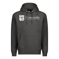 Charcoal Heather Concordia University, St. Paul, apparel Premium Hoodie - linhVisuals