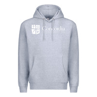 Heather Grey Concordia University, St. Paul, apparel Premium Hoodie - linhVisuals