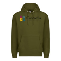 Army Green Concordia University, St. Paul, apparel Premium Hoodie - linhVisuals