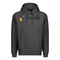 Charcoal Heather Concordia University, St. Paul, apparel Premium Hoodie - linhVisuals