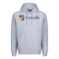 Heather Grey Concordia University, St. Paul, apparel Premium Hoodie - linhVisuals