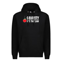 Black gravity, it's not just a good idea Premium Hoodie - linhVisuals