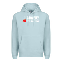 Blue Mist gravity, it's not just a good idea Premium Hoodie - linhVisuals