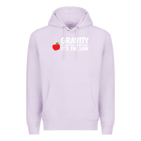 Lilac gravity, it's not just a good idea Premium Hoodie - linhVisuals