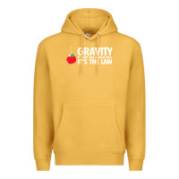 Mustard gravity, it's not just a good idea Premium Hoodie - linhVisuals