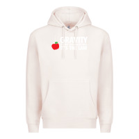 Pale Pink gravity, it's not just a good idea Premium Hoodie - linhVisuals