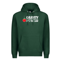 Sports Green gravity, it's not just a good idea Premium Hoodie - linhVisuals