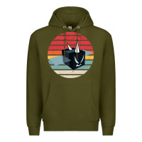 Army Green Bee Swarm Simulator Premium Hoodie - linhVisuals