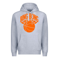 Heather Grey bingbong ny Premium Hoodie - linhVisuals
