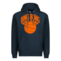 Navy bingbong ny Premium Hoodie - linhVisuals