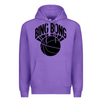 Purple black bing bong Premium Hoodie - linhVisuals
