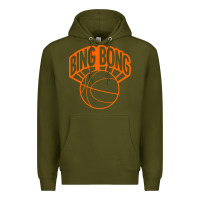 Army Green Bing Bong New York Premium Hoodie - linhVisuals